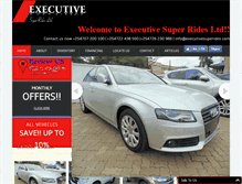 Tablet Screenshot of executivesuperides.com